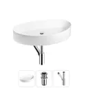 Раковина Wellsee belle spa 2.0 20212609R 65см цвет раковина 3 в 1: д/к, сифон