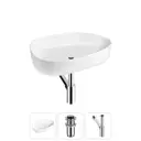 Раковина Wellsee belle spa 3.0 20212721R 55см цвет раковина 3 в 1: д/к, сифон