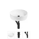 Раковина Wellsee coax 20213884R 36см цвет раковина 3 в 1: д/к, сифон