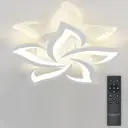 Люстра потолочная светодиодная Natali Kovaltseva Olimp ii Lamps 85006 с пультом управления 18 м² регулируемый белый свет цвет белый