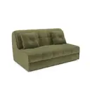 Диван раскладной Мебель-арс Барон №2 ППУ 189x88x110 см велюр цвет зеленый