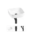 Раковина Wellsee preen 20214180R 39см цвет раковина 3 в 1: д/к, сифон