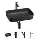 Раковина Wellsee preen 20214282R 60см цвет раковина 4 в 1: д/к, сифон, смеситель