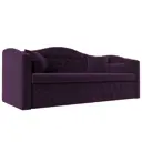 Диван Лига диванов Мечта 208x101x88 см велюр цвет фиолетовый