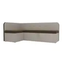 Диван Лига Диванов Форест 107087L 199x82x127 см рогожка цвет бежевый/коричневый