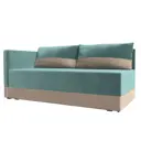 Диван Лига Диванов Никас 105191L 150x73x82 см цвет бирюзовый
