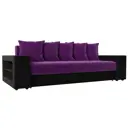 Диван Лига Диванов Дубай 31501 243x80x106 см вельвет цвет фиолетовый