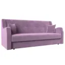 Диван Лига Диванов Лига-017 118115 206x90x83 см вельвет цвет сиреневый