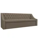Диван Лига диванов Мерлин 203x87x65 см рогожка цвет коричневый