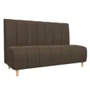 Диван Лига Диванов Ральф 104146 153x101x62 см рогожка цвет коричневый