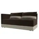Кушетка Лига Диванов Никас 118418L 150x73x82 см вельвет цвет коричневый