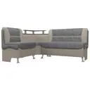 Диван Лига Диванов Сидней 107386L 172x89x135 см рогожка цвет серый/бежевый