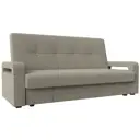 Диван Лига Диванов Гермес 112752 219x99x100 см рогожка цвет бежевый