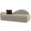 Диван Лига Диванов 022 118986L 213x90x82 см рогожка цвет корфу 02/коричневый
