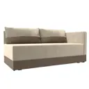 Кушетка Лига Диванов Никас 118417 150x73x82 см вельвет цвет бежевый