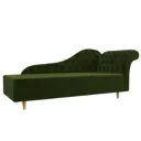 Диван Лига диванов Камерон 201x89x78 см микровельвет цвет зеленый