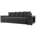 Диван Лига Диванов Дубай 110566R 243x80x106 см велюр цвет серый