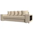 Диван Лига Диванов Дубай 31506R 243x80x106 см искусственная кожа цвет бежевый