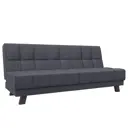 Диван раскладной Лига диванов 188x92x85 см эко-кожа цвет grifon 15 серый