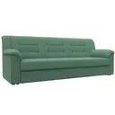 Диван раскладной Лига диванов 236x90x88 см рогожка цвет амур 11 зеленый