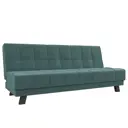 Диван раскладной Лига диванов 188x92x85 см велюр цвет бирюзовый
