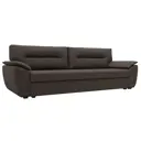 Диван раскладной Лига диванов 233x90x80 см рогожка цвет амур 05 коричневый