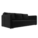 Диван раскладной Лига диванов 202x90x80 см велюр цвет черный