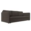 Диван раскладной Лига диванов 202x90x80 см рогожка цвет амур 05 коричневый