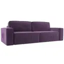 Диван раскладной Лига диванов 252x88x116 см вельвет цвет сиреневый