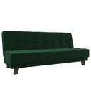 Диван раскладной Лига диванов 188x92x85 см велюр цвет зеленый