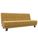 Диван раскладной Лига диванов 188x92x85 см вельвет цвет желтый