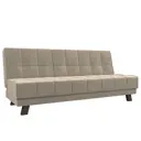 Диван раскладной Лига диванов 188x92x85 см вельвет цвет бежевый