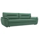 Диван раскладной Лига диванов 233x90x80 см рогожка цвет амур 11 зеленый