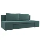 Диван раскладной Лига диванов 200x76x90 см велюр цвет бирюзовый
