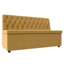 Диван кухонный Лига диванов Вента 152 x 90 x 61 см цвет желтый