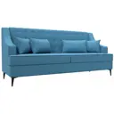 Диван кухонный Лига диванов Марк 228 x 103 x 80 см цвет амур 10 голубой