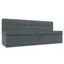 Диван кухонный Лига диванов Техас 184 x 83 x 64 см цвет амур 07 серый