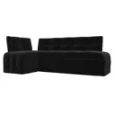 Диван кухонный Лига диванов Люксор 28601L_спб 212 x 82 x 115 см цвет черный