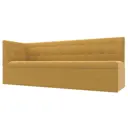 Диван кухонный Лига диванов Бриз 109636L_спб 181 x 85 x 62 см цвет желтый