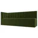 Диван кухонный Лига диванов Бриз 100379L_спб 181 x 85 x 62 см цвет зеленый
