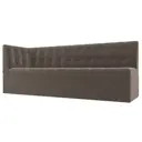 Диван кухонный Лига диванов Бриз 106966L_спб 181 x 85 x 62 см цвет коричневый