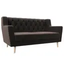 Диван кухонный Лига диванов Брайтон 108943_спб 139 x 85 x 77 см цвет коричневый