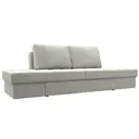 Диван раскладной Лига диванов 242x84x92 см велюр цвет tower 01 молочный