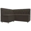 Диван кухонный Лига диванов Мирта 122519L 152 x 89 x 126 см цвет амур коричневый