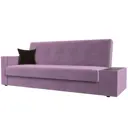 Диван Лига Диванов 020 118510 223x90x83 см вельвет цвет сиреневый/коричневый