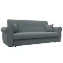 Диван раскладной Лига диванов 222x90x83 см рогожка цвет амур 07 серый