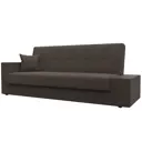 Диван раскладной Лига диванов 126011_спб 224x90x84 см рогожка цвет амур 05 коричневый