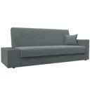 Диван раскладной Лига диванов 126013L_спб 224x90x84 см рогожка цвет амур 07 серый