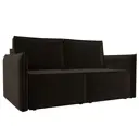 Диван раскладной Лига диванов 159x94x108 см вельвет цвет коричневый