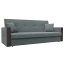 Диван раскладной Лига диванов 210x87x80 см рогожка цвет амур 07 серый